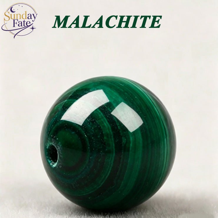 Sunday Fate Malachite — The Stone of Transformation & Shielded Growth - Fates