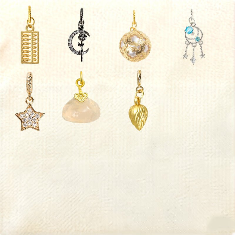 Sunday Fate Signature Charm — Celestial Dangle Accent - Fates