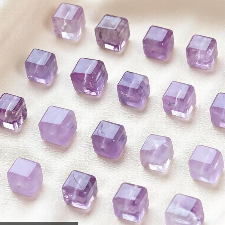 Sunday Fate Geometric Soul - Shaper Collection — Natural Crystal Sugar Cubes, DT Points, Hearts & Fox Beads for Bespoke Intention Jewelry - Fates