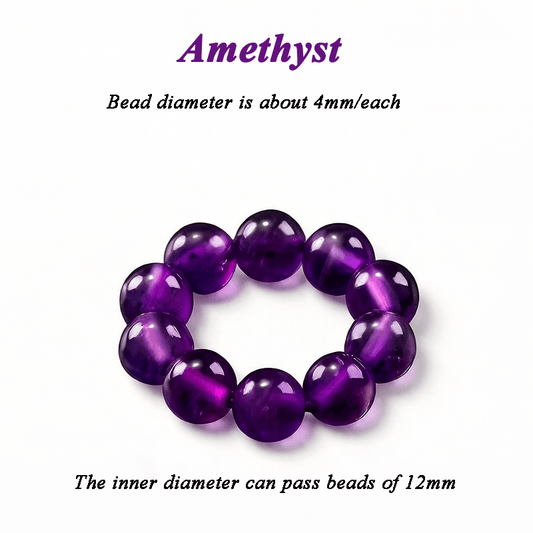Amethyst running rings - Fates