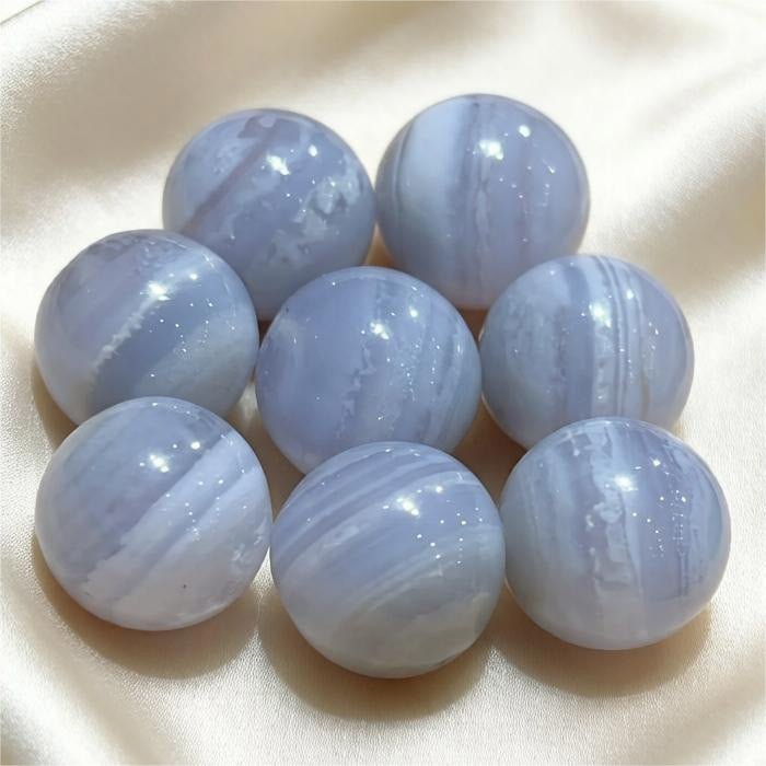 Sunday Fate Blue Lace Agate — Peace, Expression & Soft Serenity - Fates