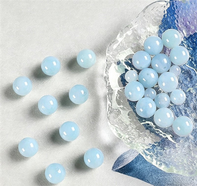Sunday Fate Creamy Aquamarine — The Stone of Serene Peace & Gentle Courage - Fates