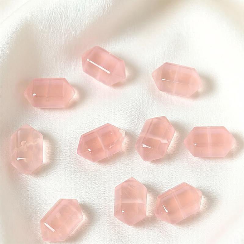 Sunday Fate Geometric Soul - Shaper Collection — Natural Crystal Sugar Cubes, DT Points, Hearts & Fox Beads for Bespoke Intention Jewelry - Fates