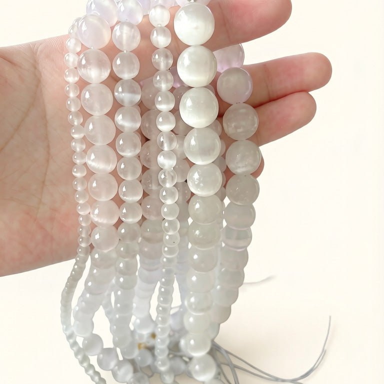Sunday Fate White Cat's Eye — The Guardian's Light & Sharp Intuition - Fates