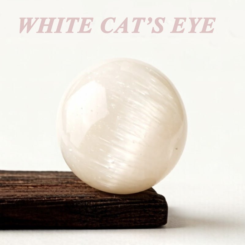 Sunday Fate White Cat's Eye — The Guardian's Light & Sharp Intuition - Fates