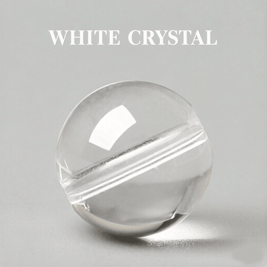 Sunday Fate Natural High Clarity Clear Quartz Bead for Energy Amplification and Purification